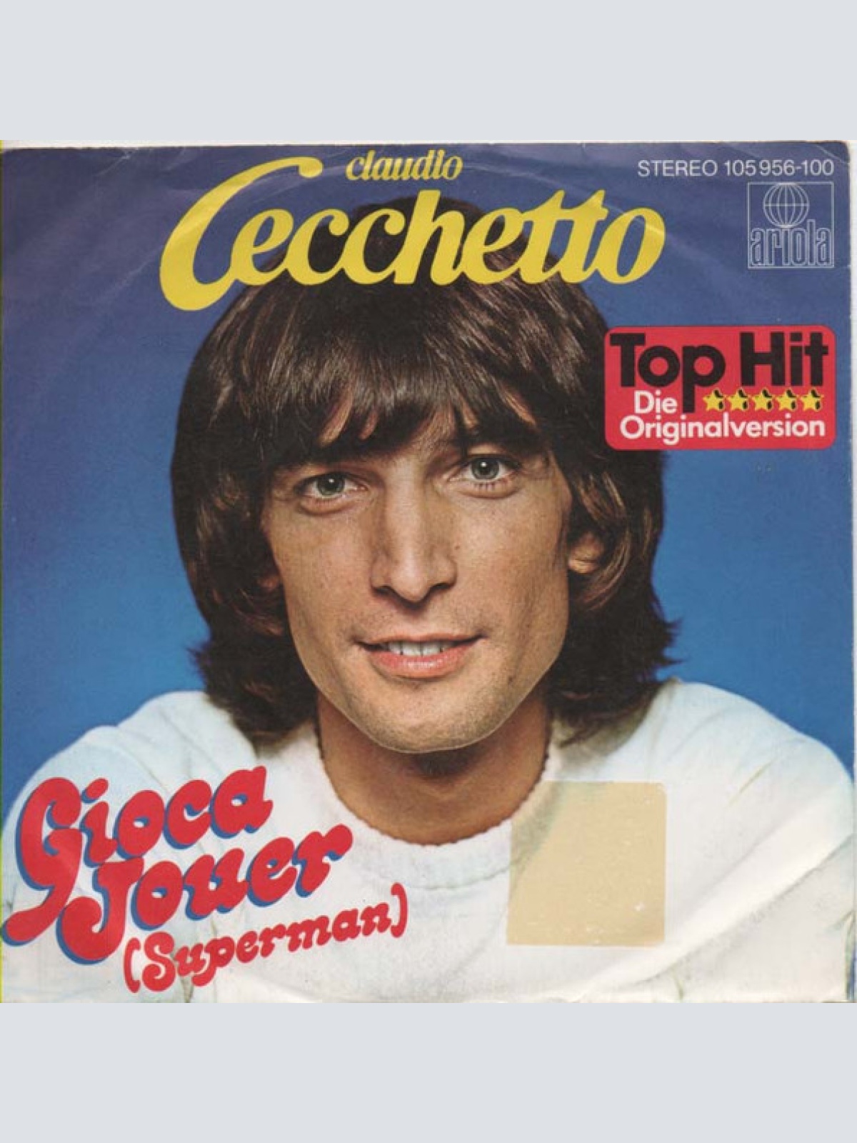 Vinyl / Claudio Cecchetto - Gioca Jouer (Superman)