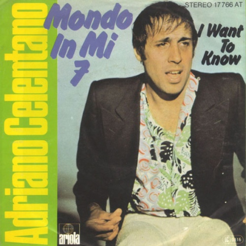 Vinyl / Adriano Celentano - Mondo In Mi 7