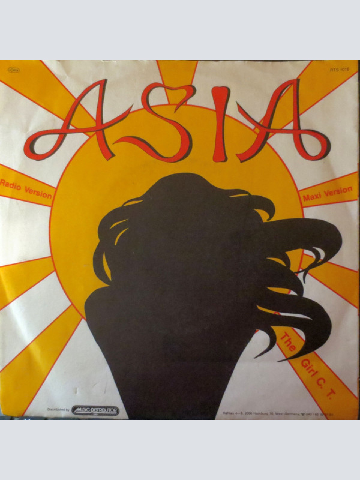 Vinyl / The Girl C.T. - Asia