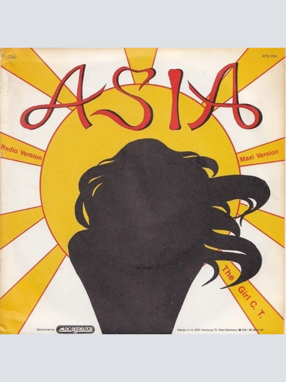 Vinyl / The Girl C.T. - Asia