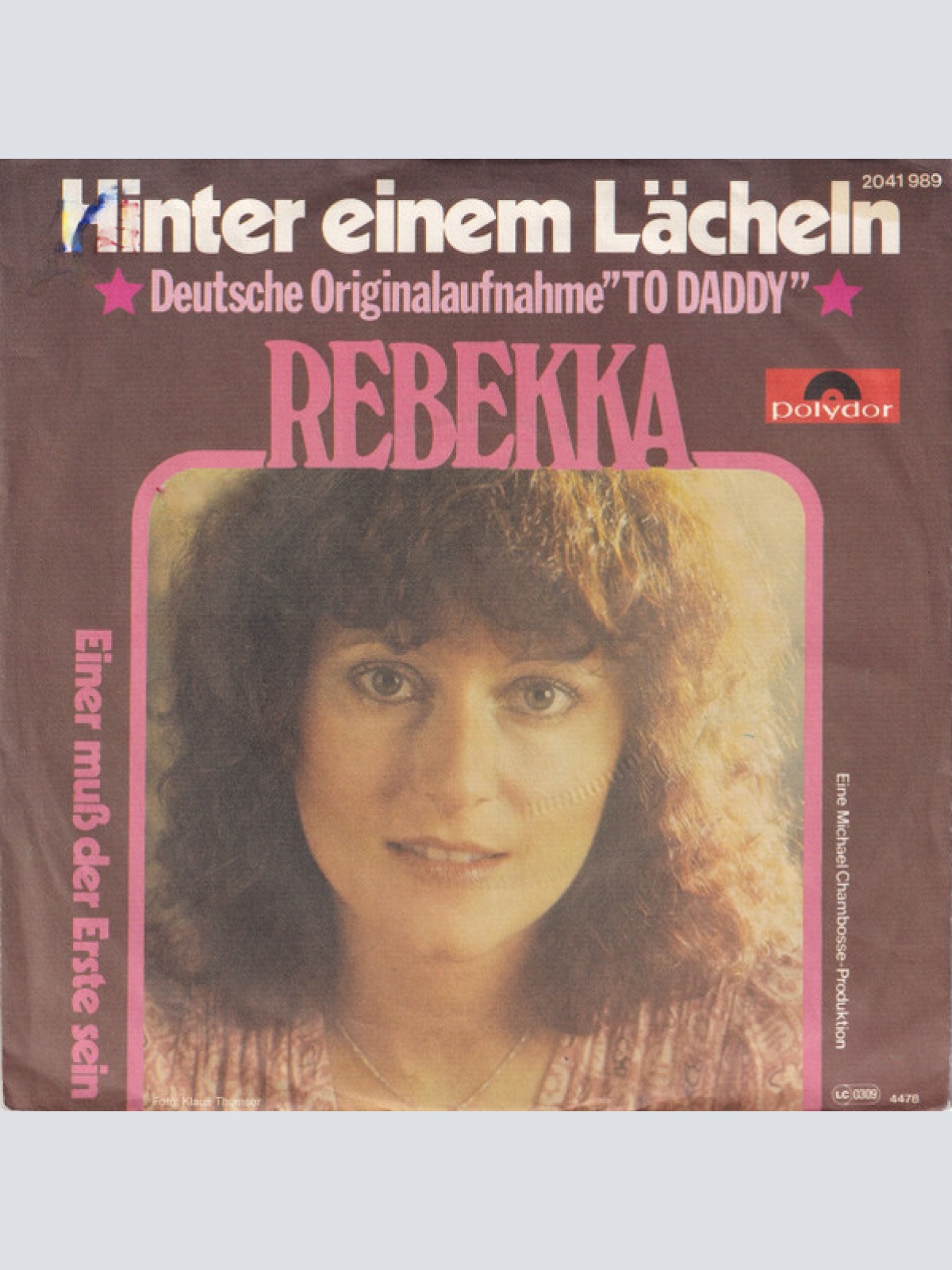 Vinyl / Rebekka (2) - Hinter Einem Lächeln