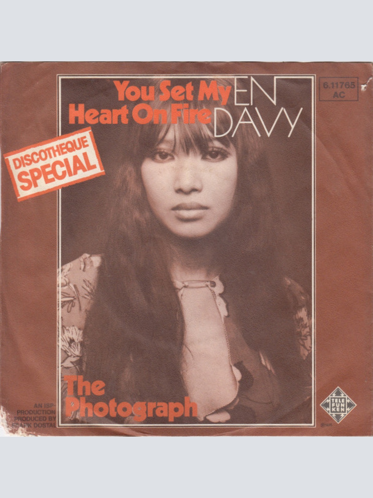 Vinyl / En Davy - You Set My Heart On Fire