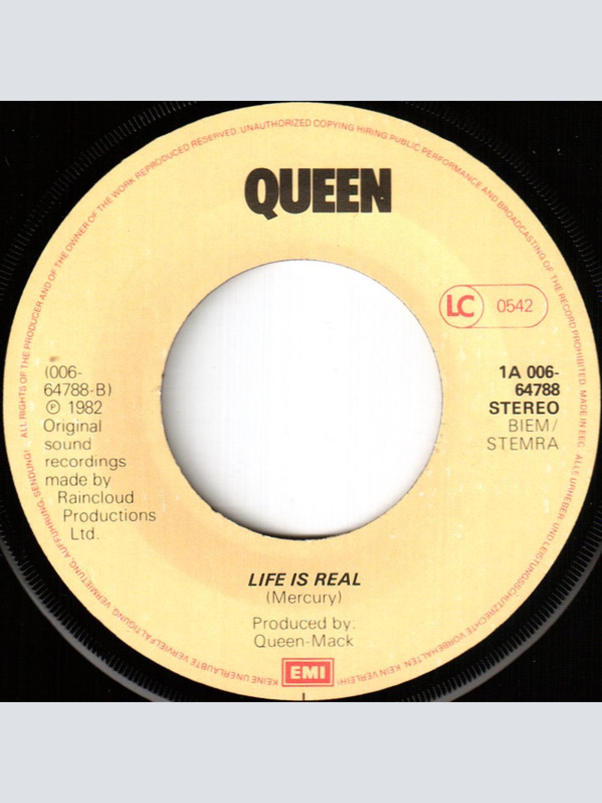 Vinyl / Queen - Body Language