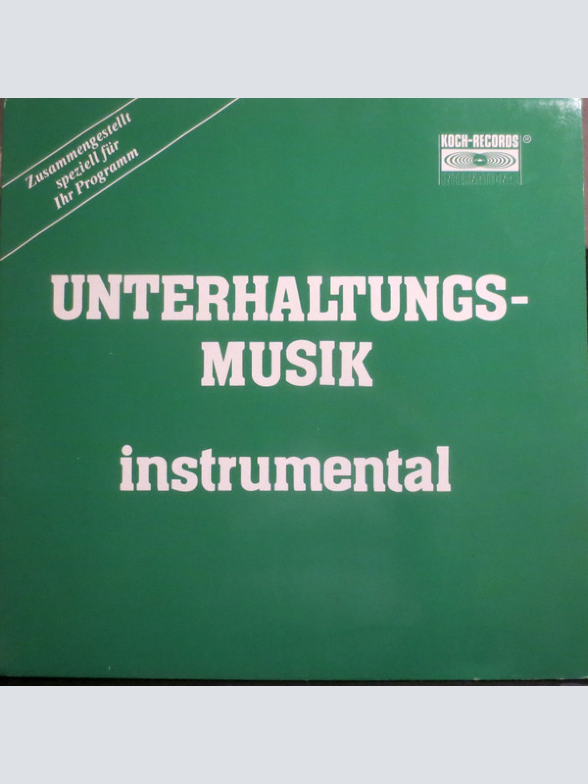 Vinyl / Various - Unterhaltungsmusik Instrumental
