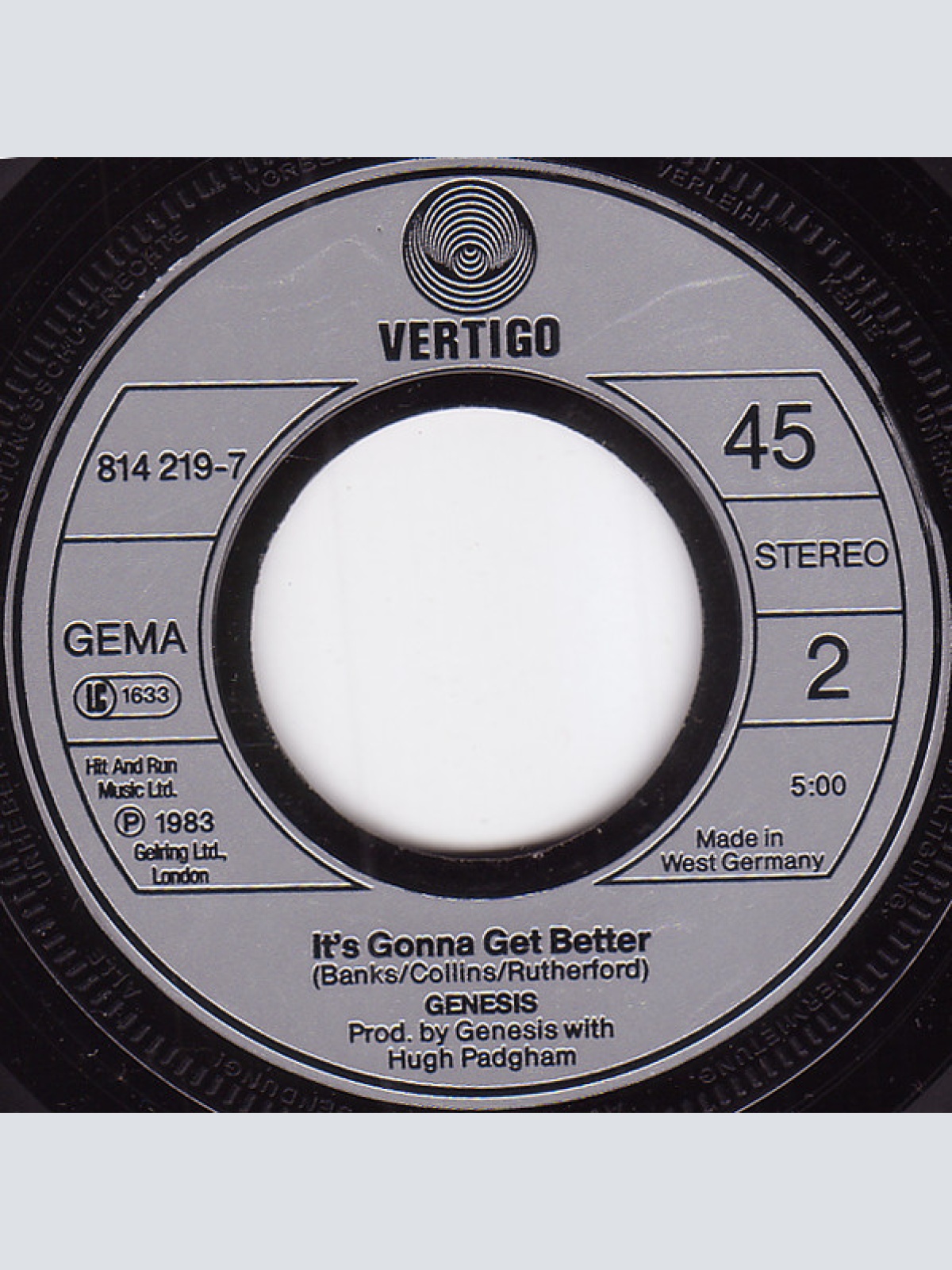 Vinyl / Genesis - Mama