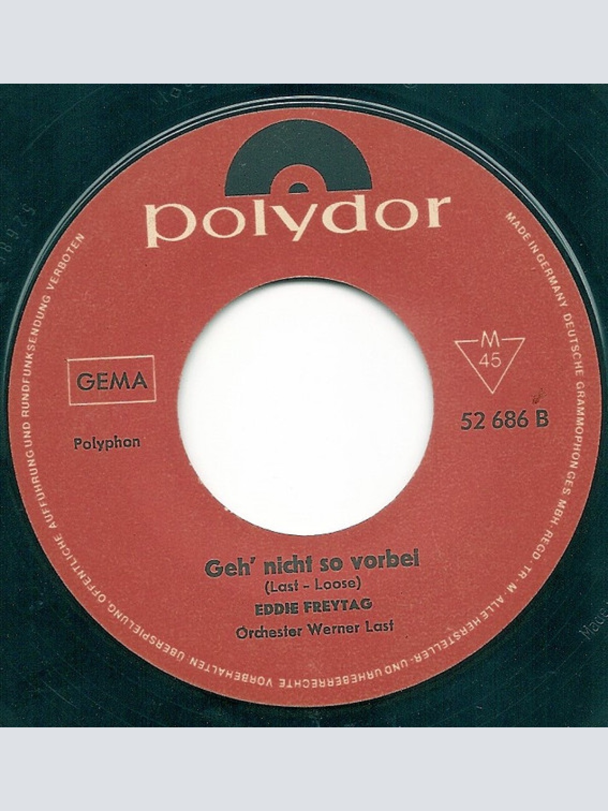 Vinyl / Eddie Freytag - An meiner Seite