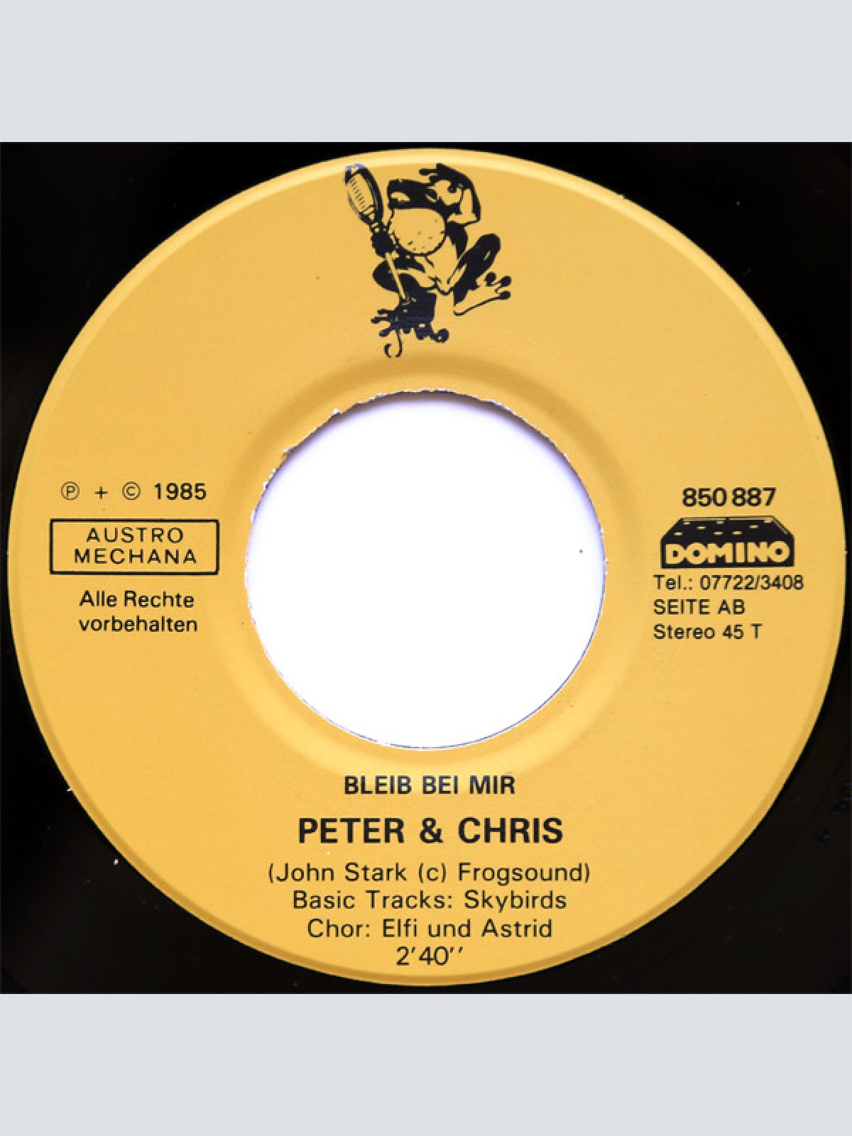 Vinyl / Peter & Chris - Ein Neues Glück / Bleib Bei Mir