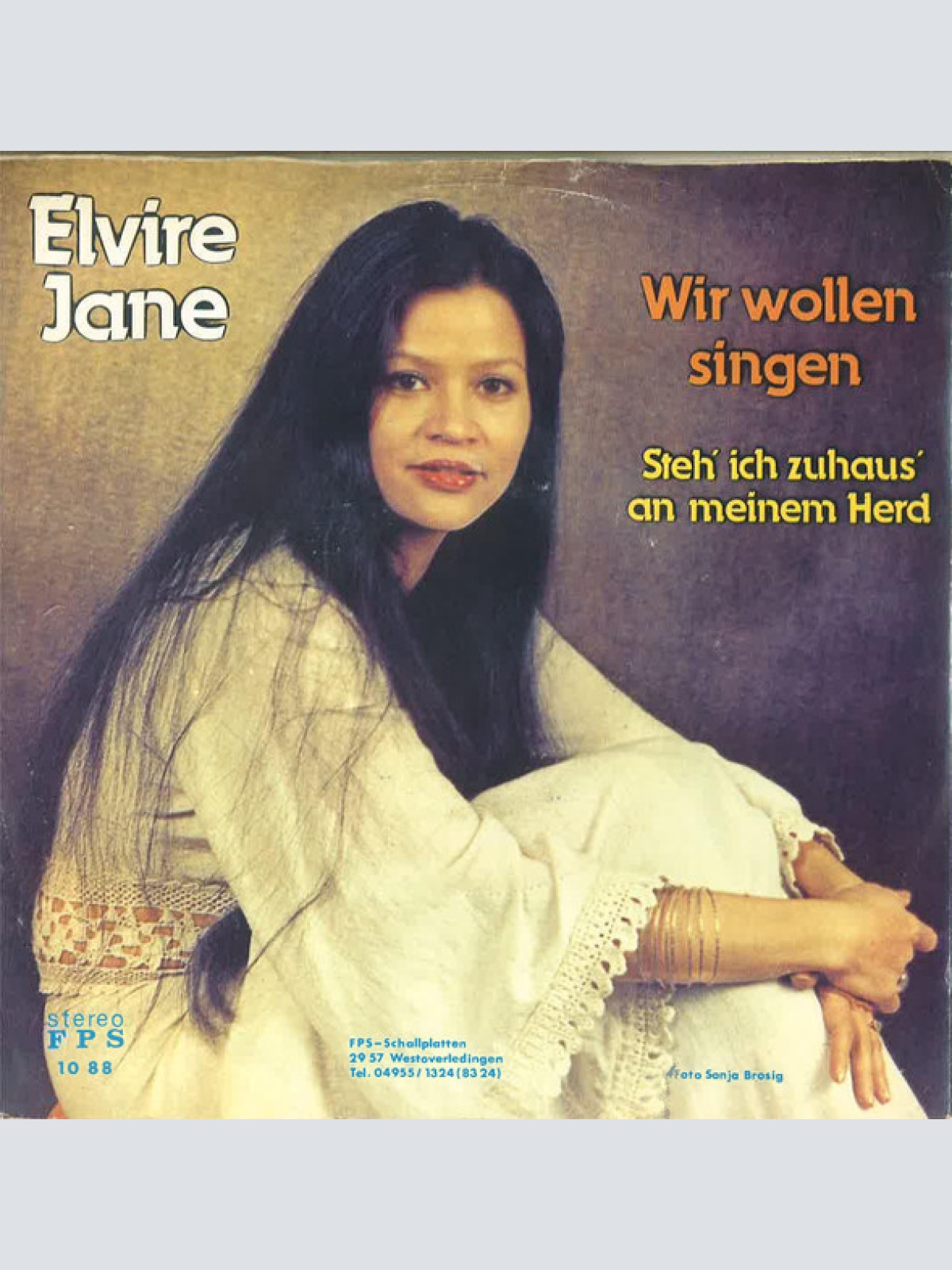 Vinyl / Jane Elvire - Wir Wollen Singen
