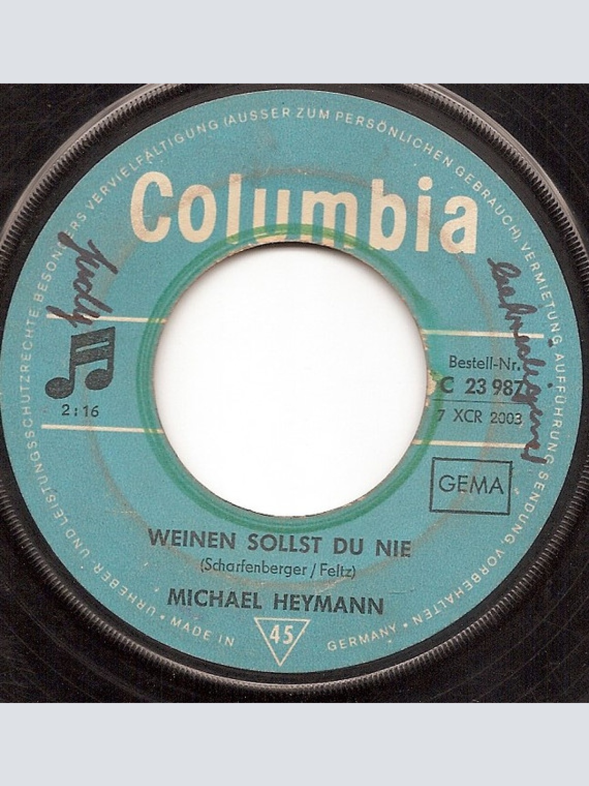 Vinyl / Michael Heymann - Deine Liebe Ist Schön