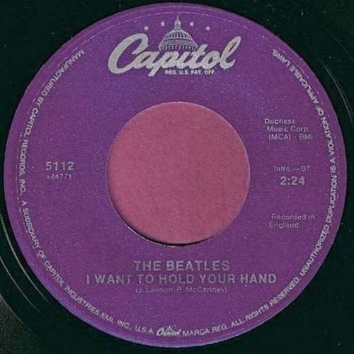 Vinyl / The Beatles - I Want To Hold Your Hand