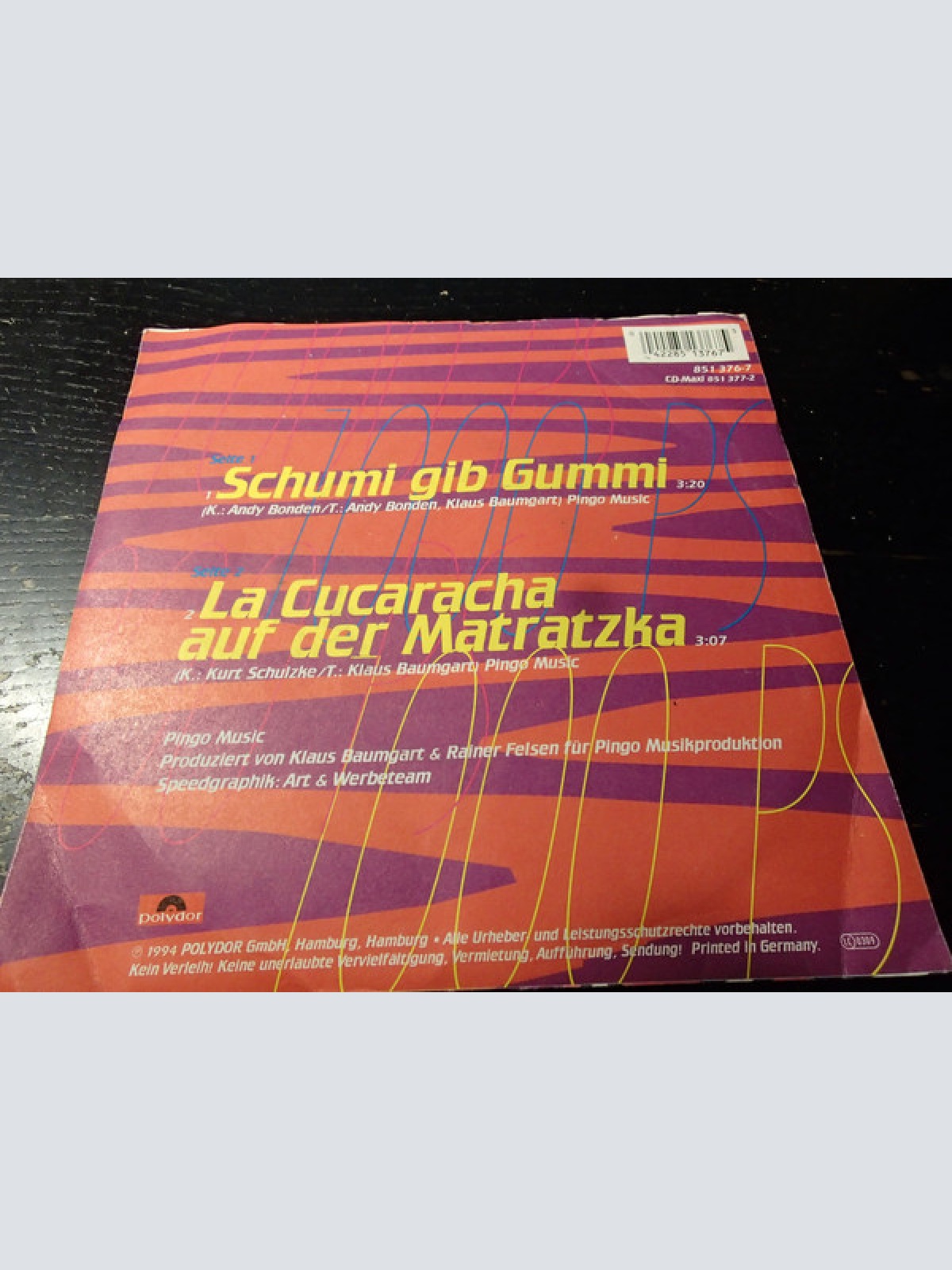 Vinyl / 1000 PS - Schumi Gib Gummi