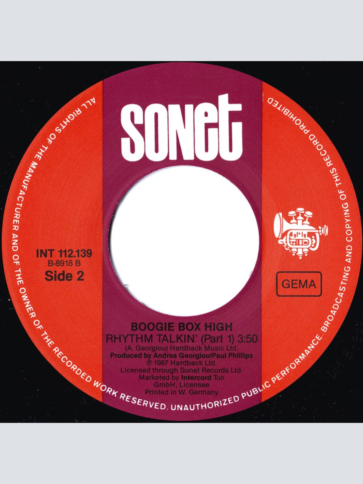 Vinyl / Boogie Box High - Jive Talkin'