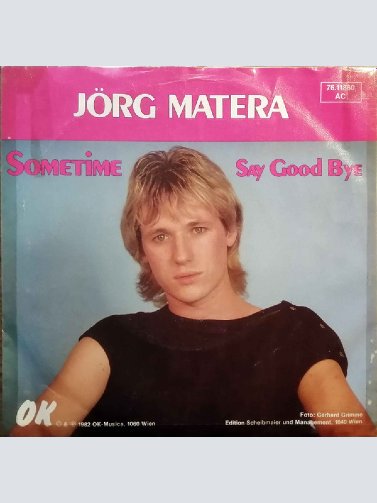 Vinyl / Jörg Matera - Sometime / Say Good Bye