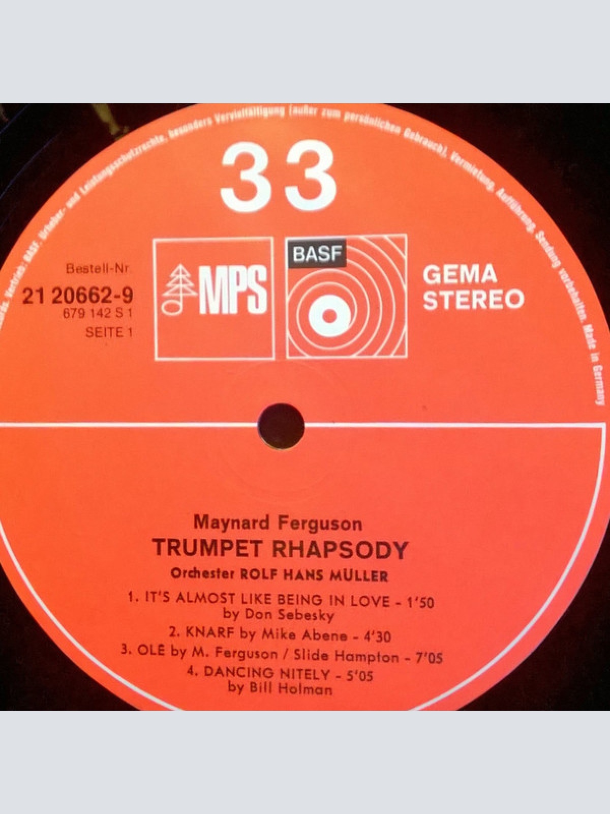 Vinyl / Maynard Ferguson - Trumpet Rhapsody