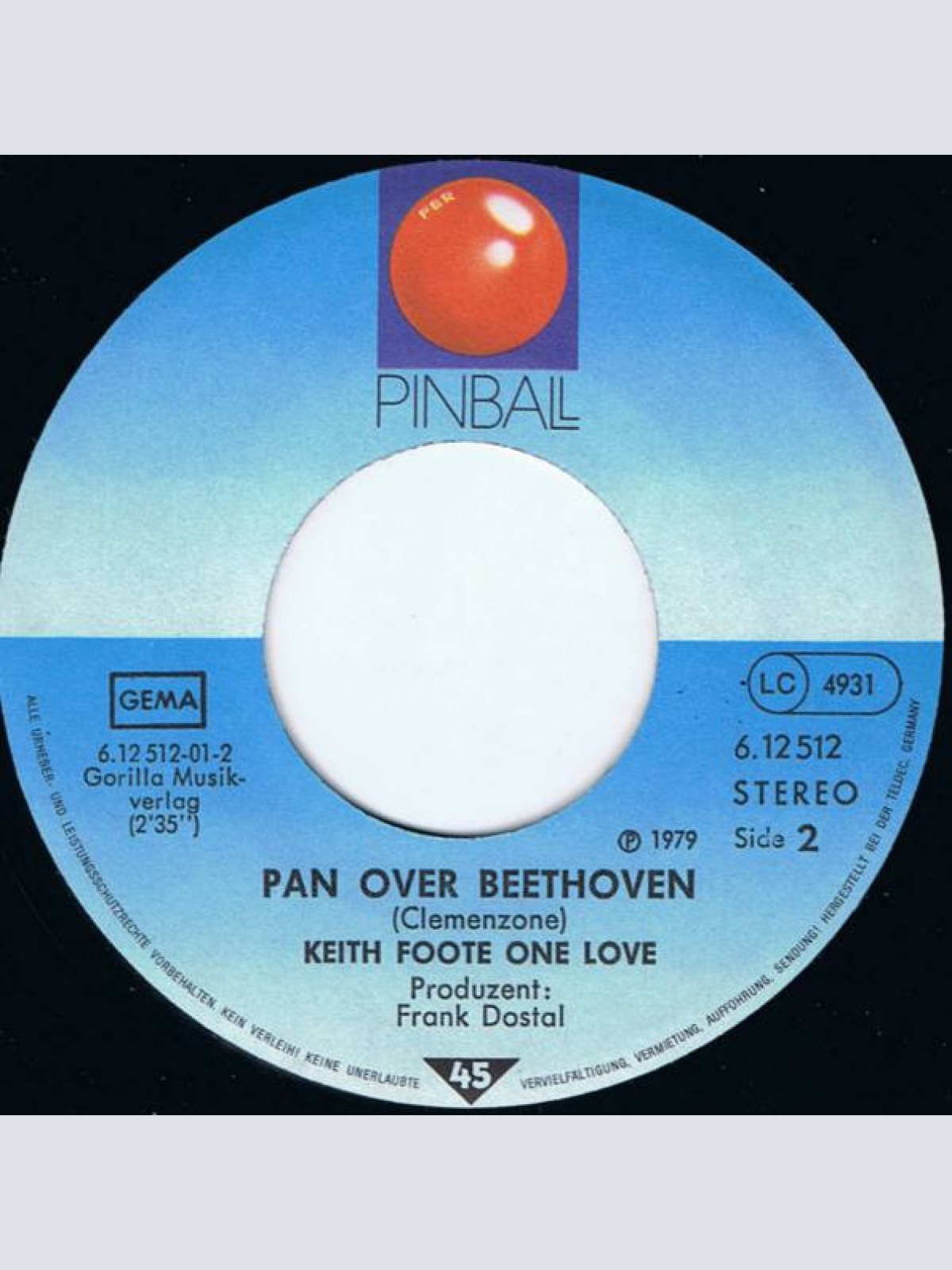 Vinyl / Keith Foote One Love - New Name