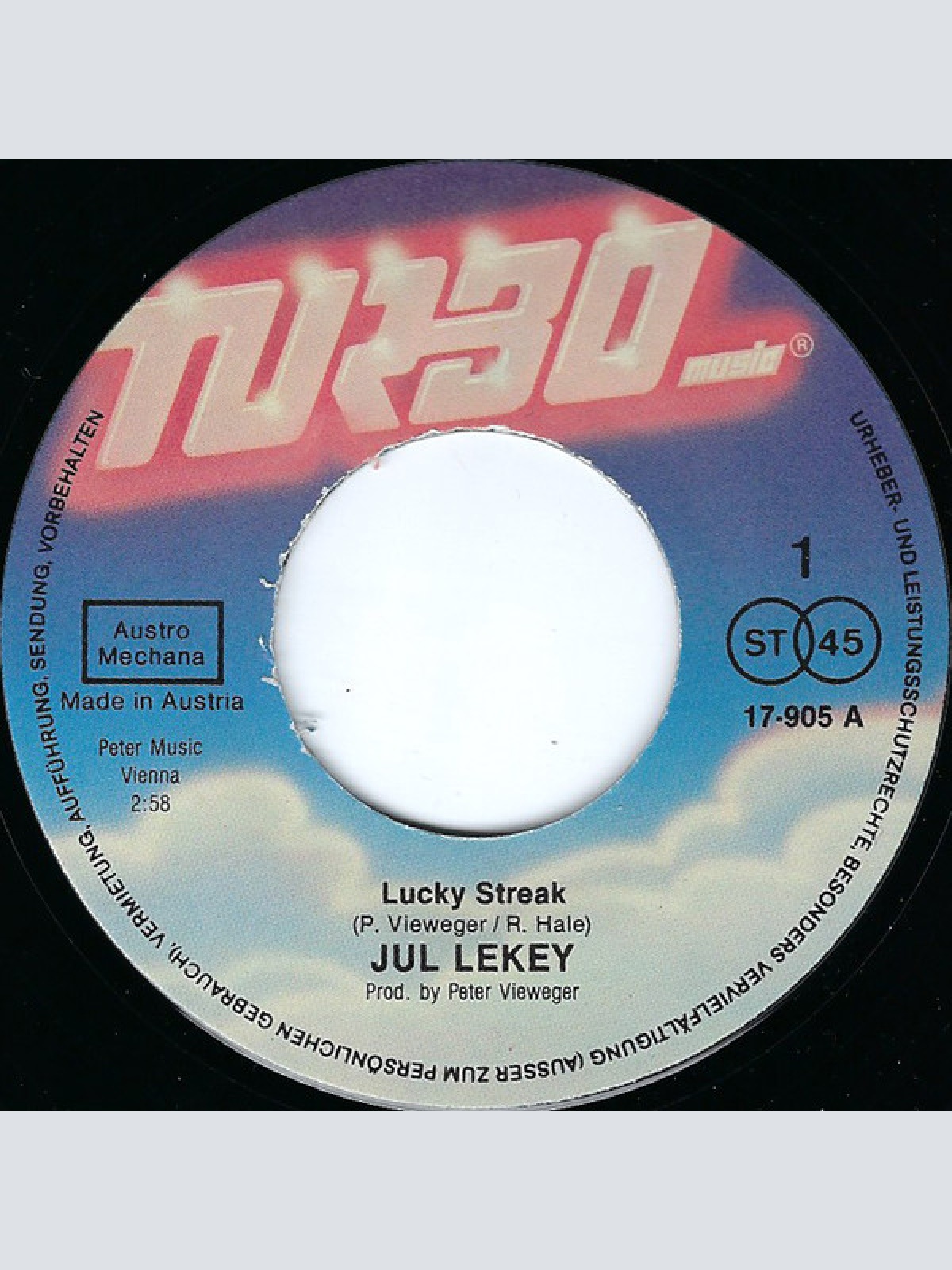 Vinyl / Jul Lekey - Lucky Streak