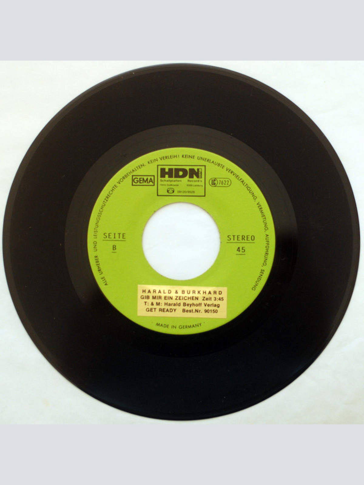 Vinyl / Harald & Burkhard - Mariakron