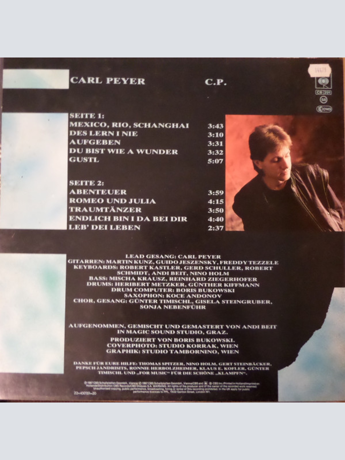 Vinyl / Carl Peyer - C.P.