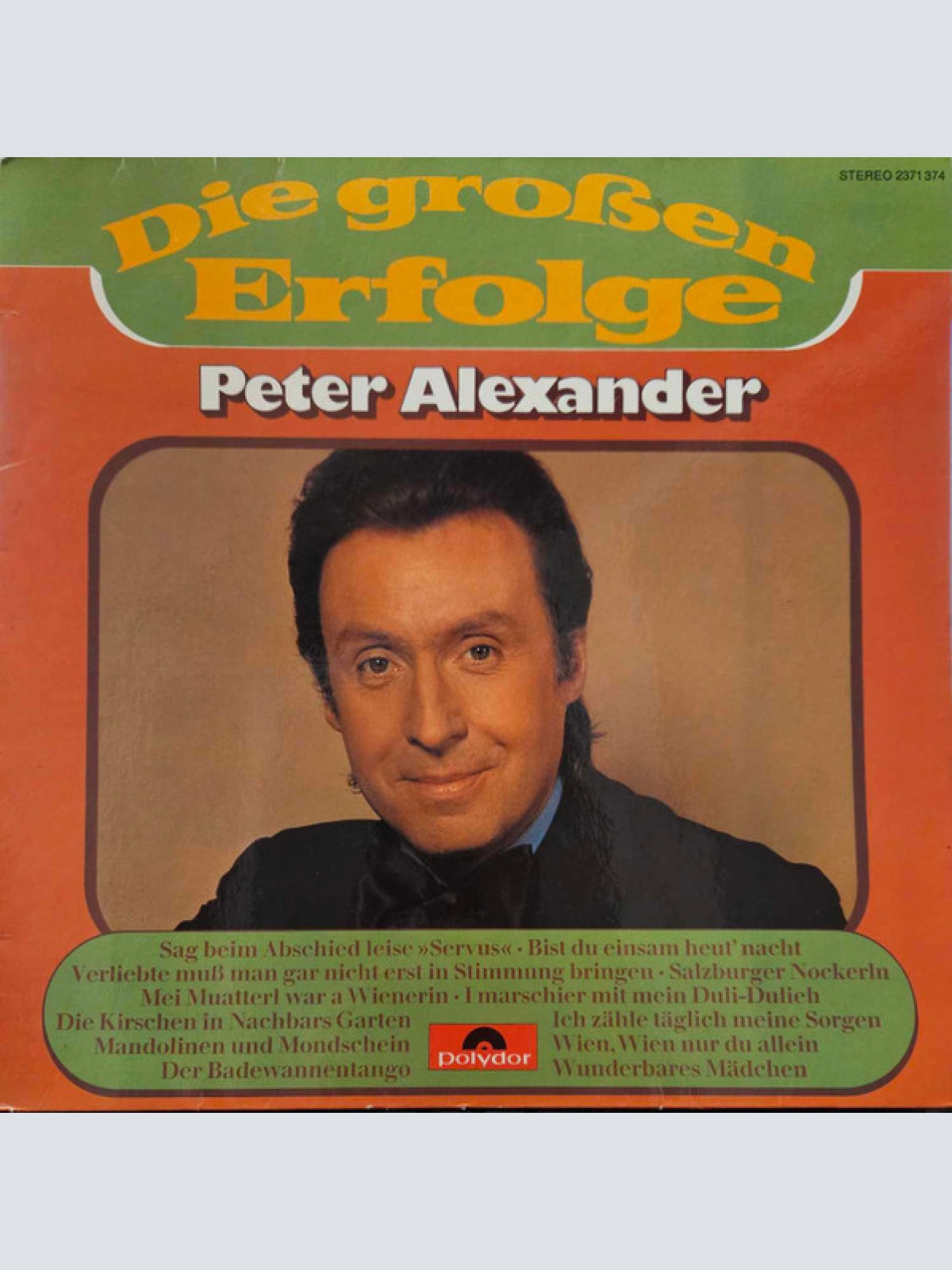 Vinyl / Peter Alexander - Die Großen Erfolge
