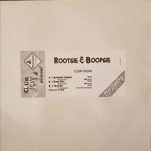 Vinyl / Con-Dom (2) - Rootsie & Boopsie