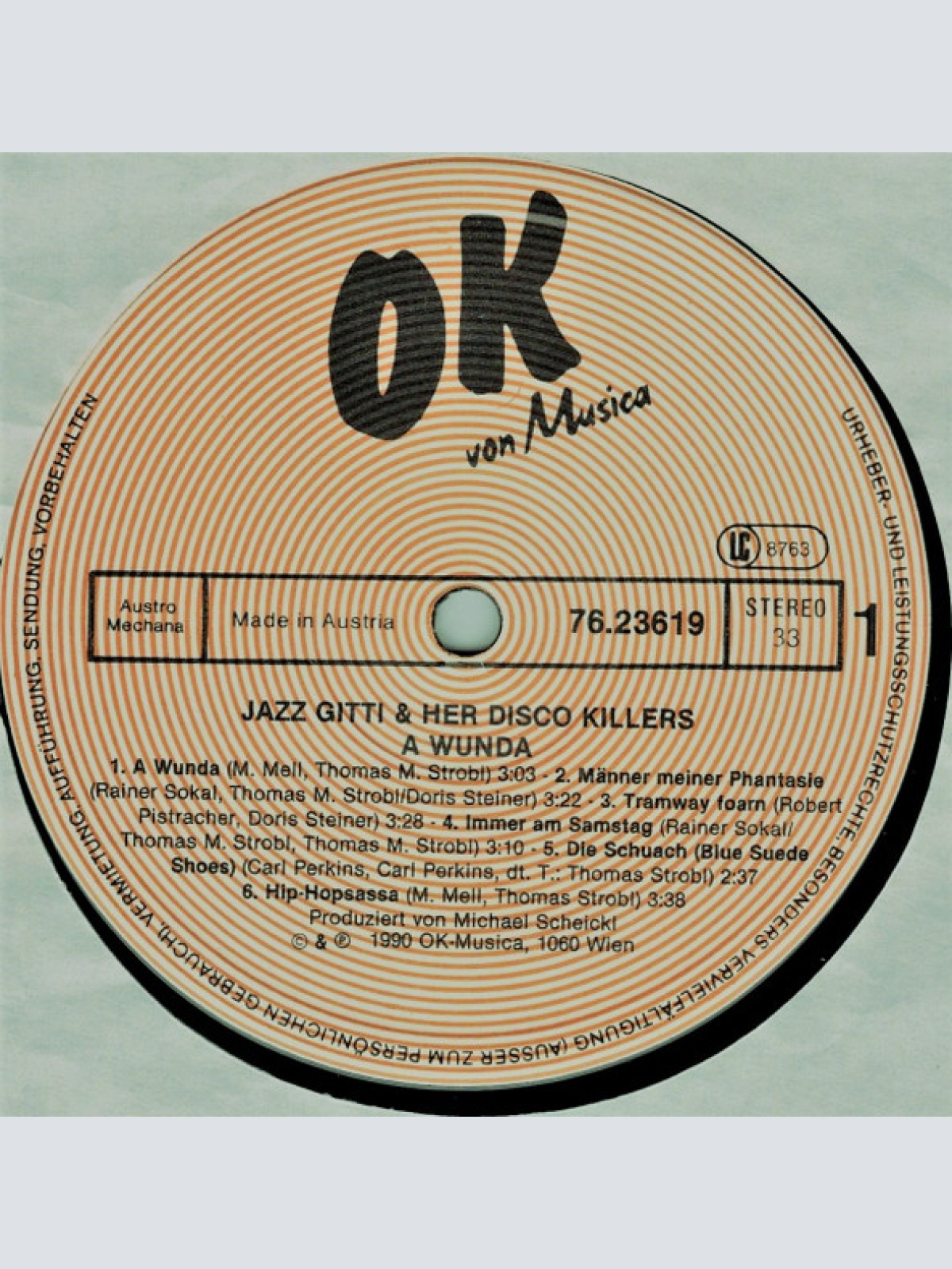 Vinyl / Jazz Gitti & Her Disco Killers* - A Wunda
