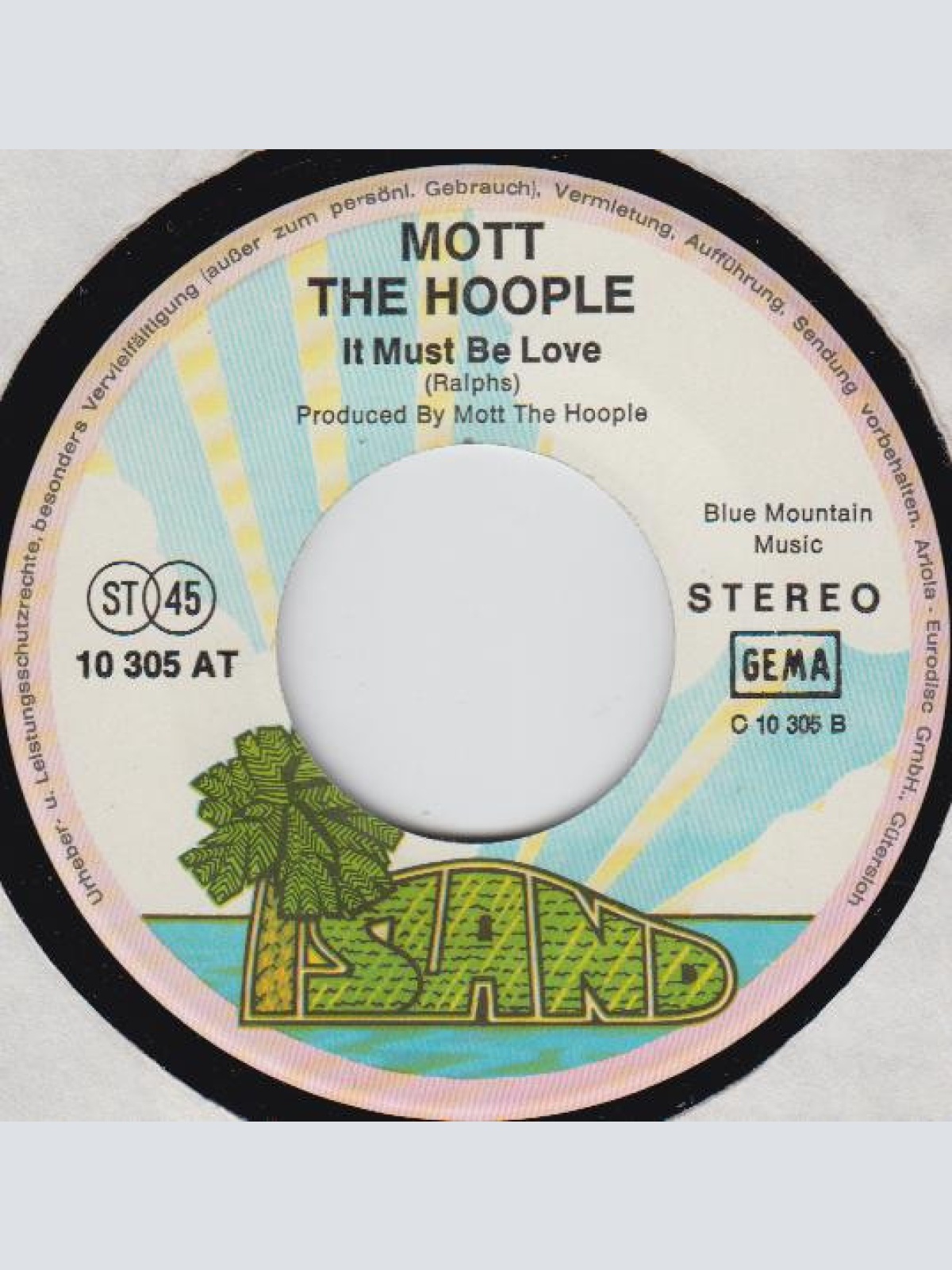 Vinyl / Mott The Hoople - Midnight Lady