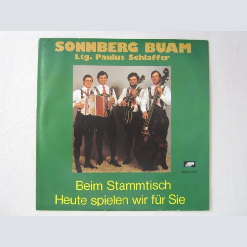Vinyl / Sonnberg Buam Ltg. Paulus Schlaffer - Beim Stammtisch / Heut Spielen Wir Für Sie