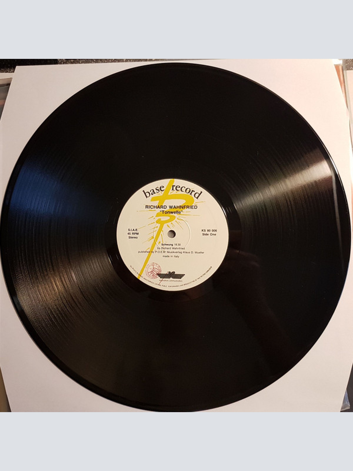 Vinyl / Richard Wahnfried - Tonwelle