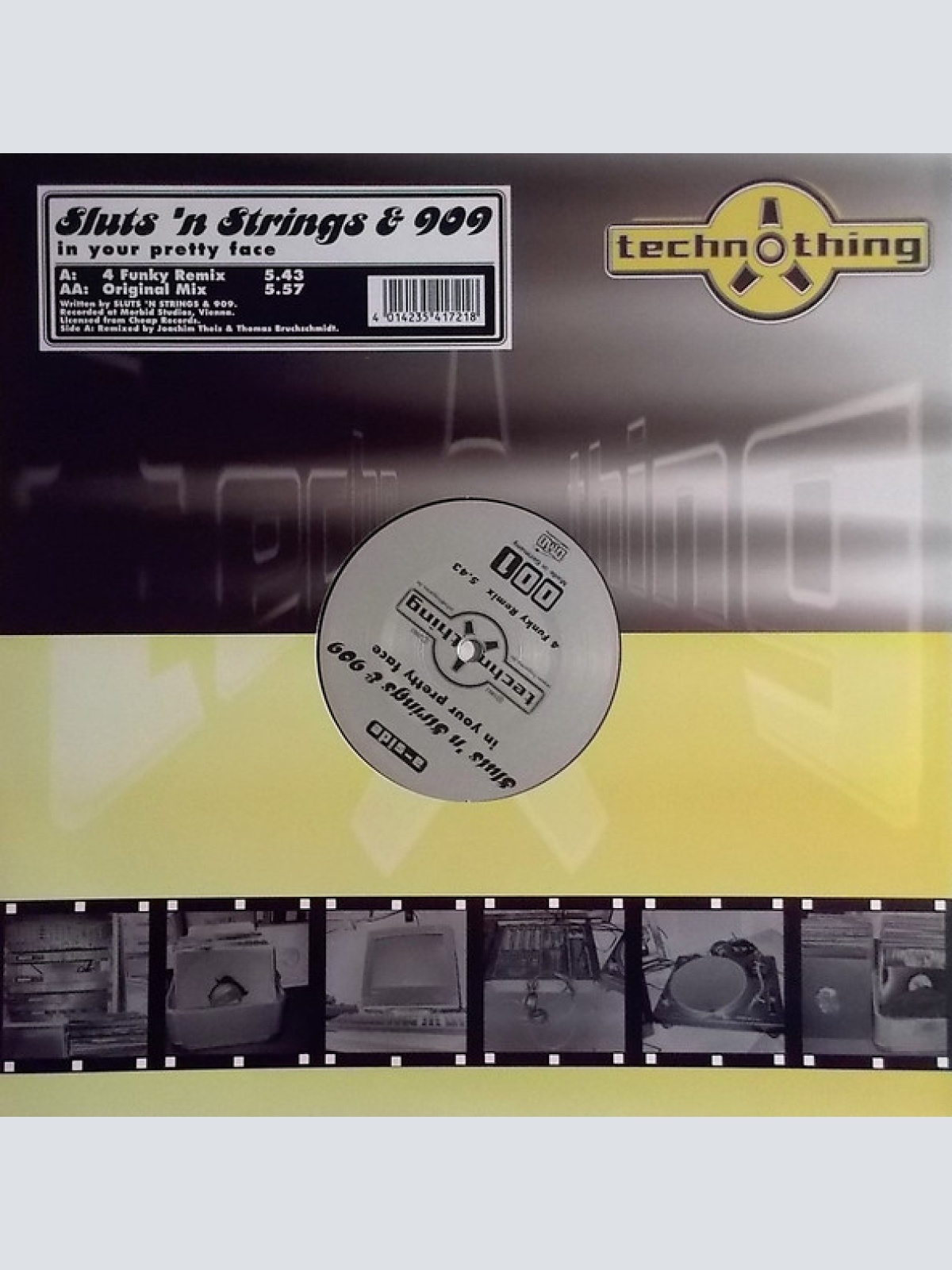 Vinyl / Sluts 'n Strings & 909* - In Your Pretty Face