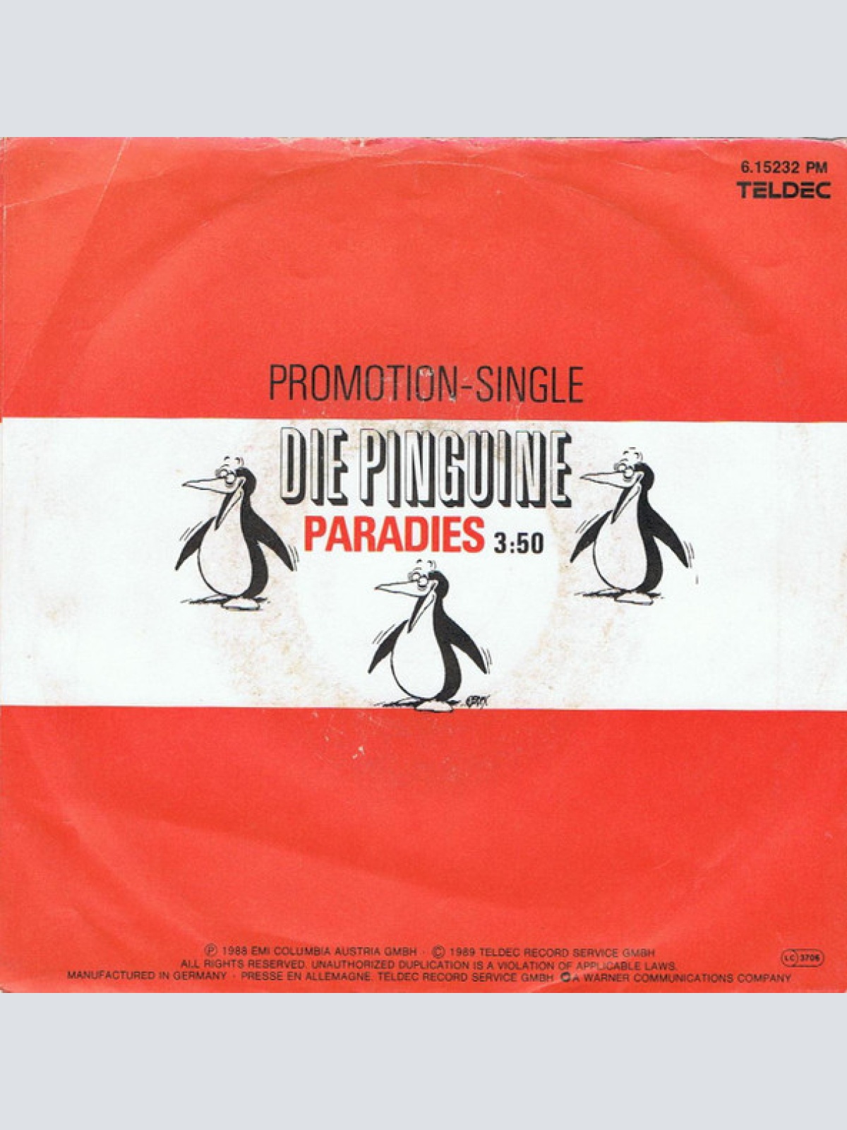 Vinyl / Die Pinguine -  Paradies