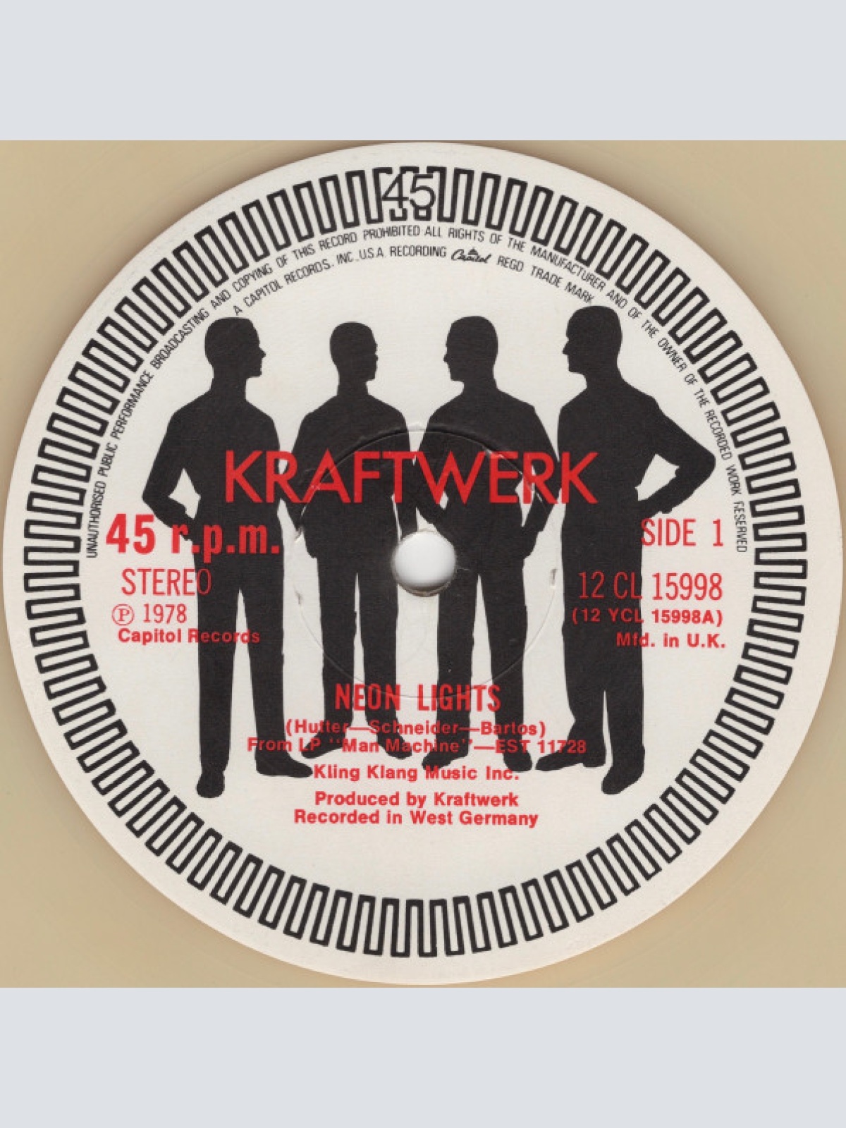 Vinyl / Kraftwerk - Neon Lights