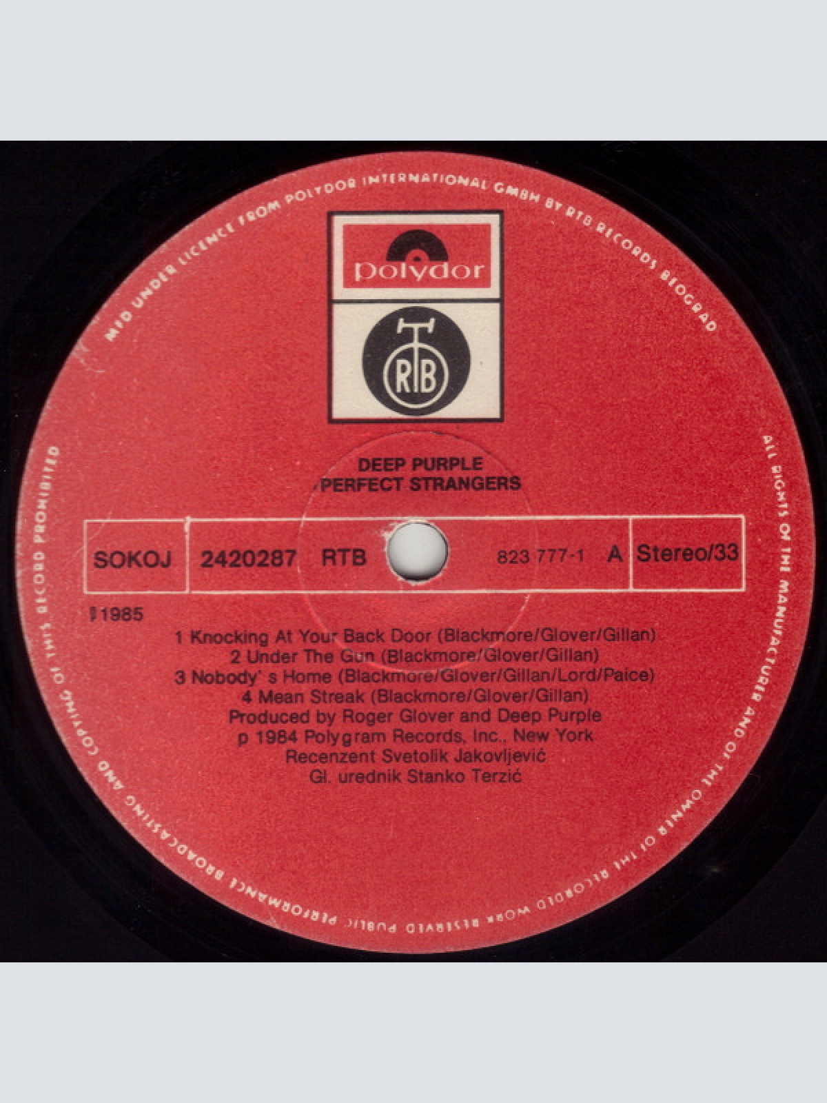 Vinyl / Deep Purple - Perfect Strangers