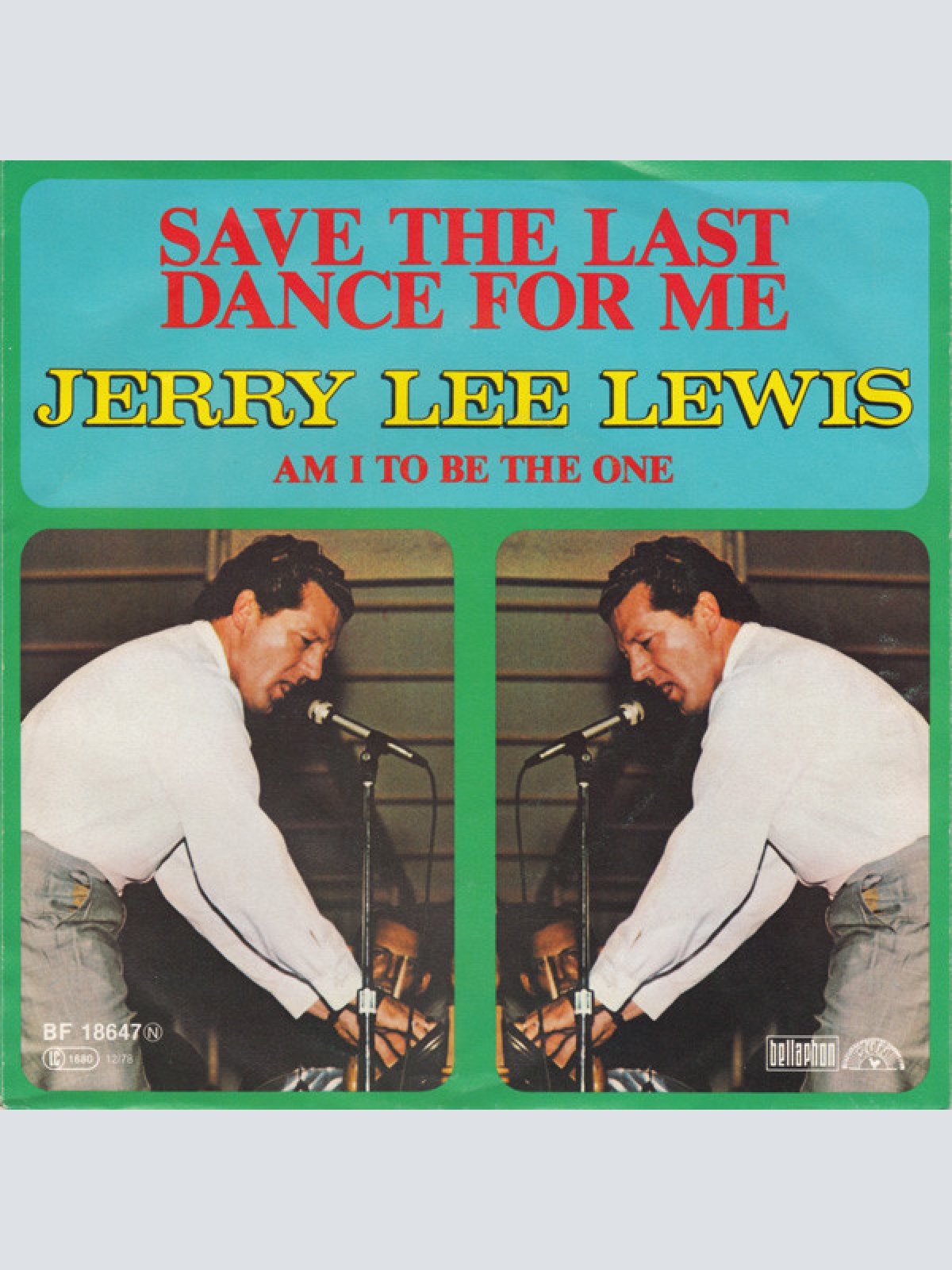 Vinyl / Jerry Lee Lewis - Save The Last Dance For Me