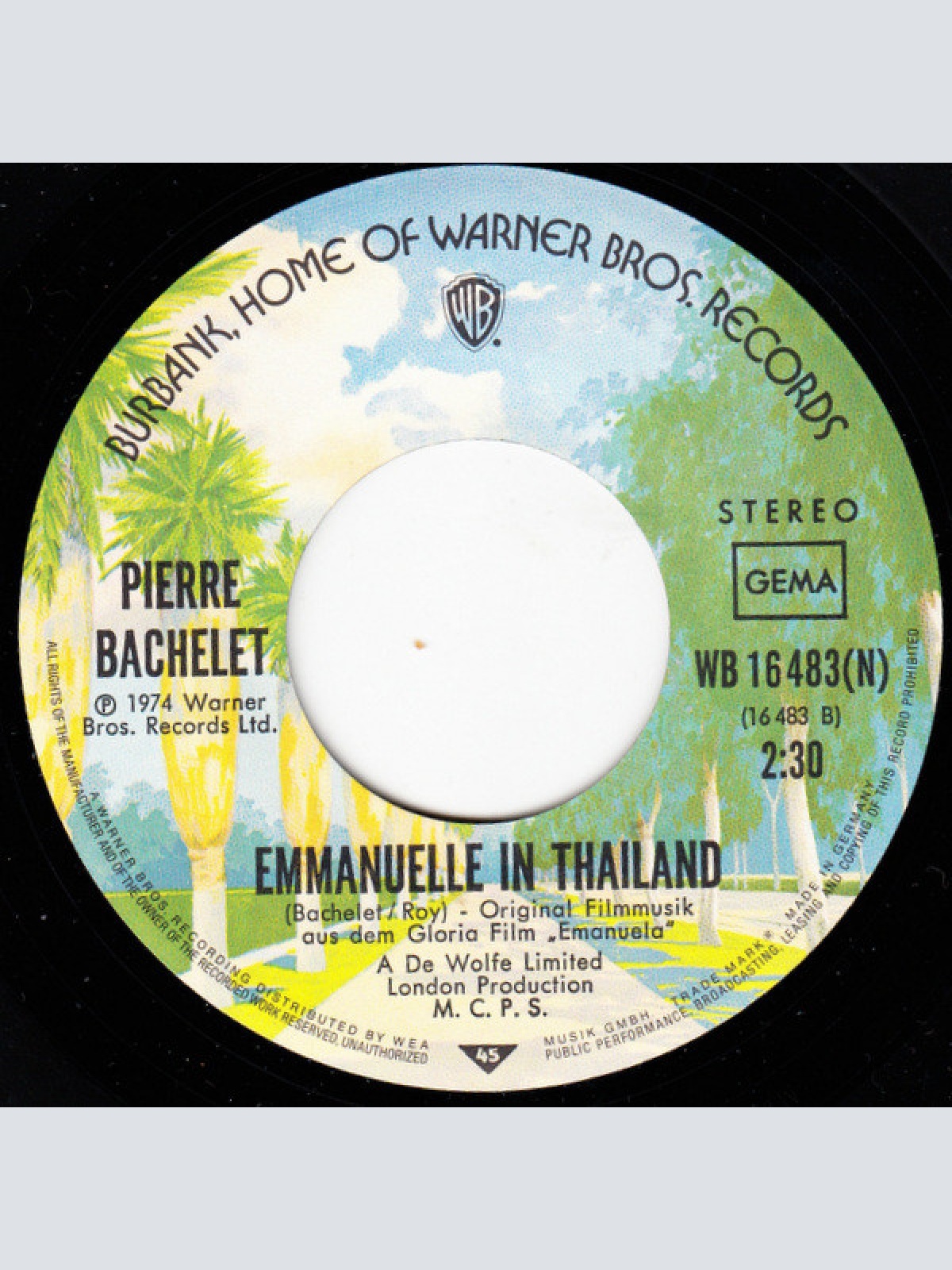 Vinyl / Pierre Bachelet - Emmanuelle