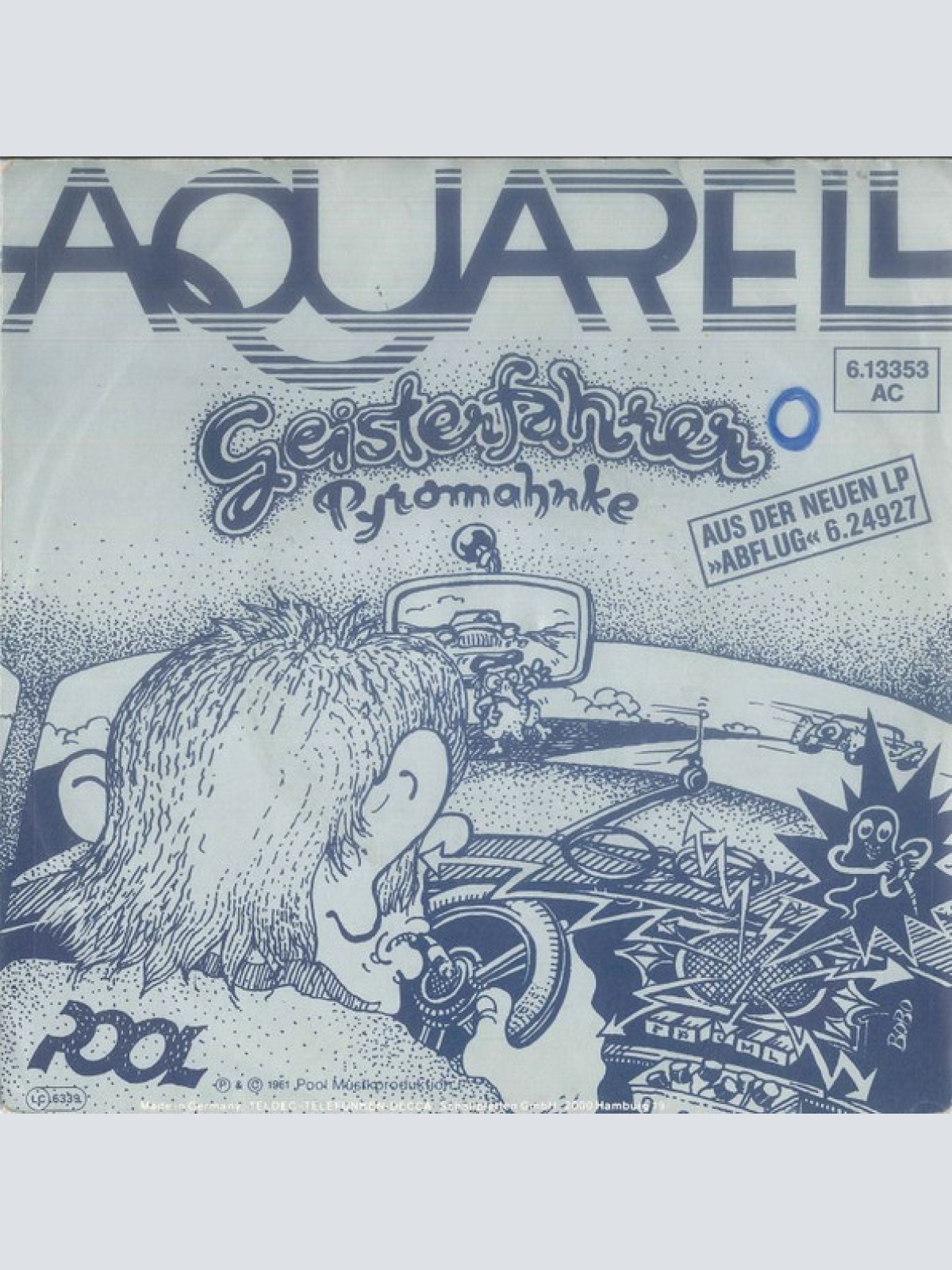 Vinyl / Aquarell (3) - Geisterfahrer