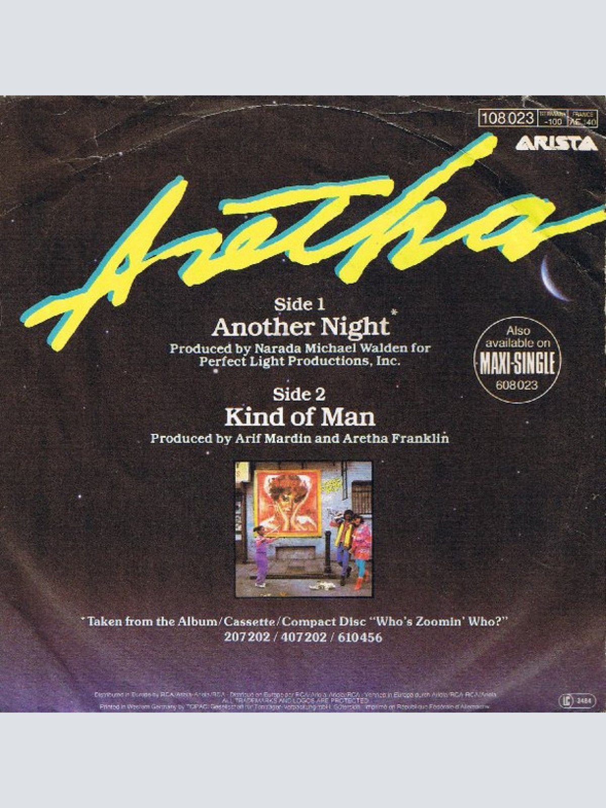 Vinyl / Aretha Franklin - Another Night