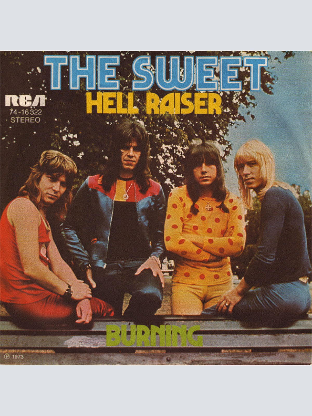 Vinyl / The Sweet - Hell Raiser / Burning