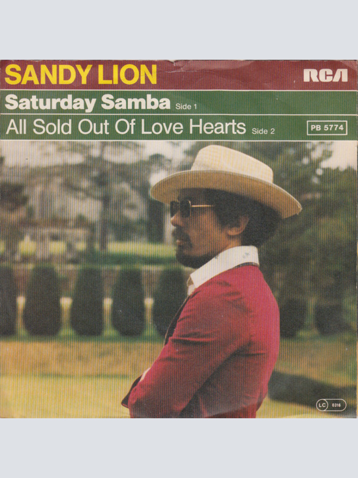Vinyl / Sandy Lion - Saturday Samba