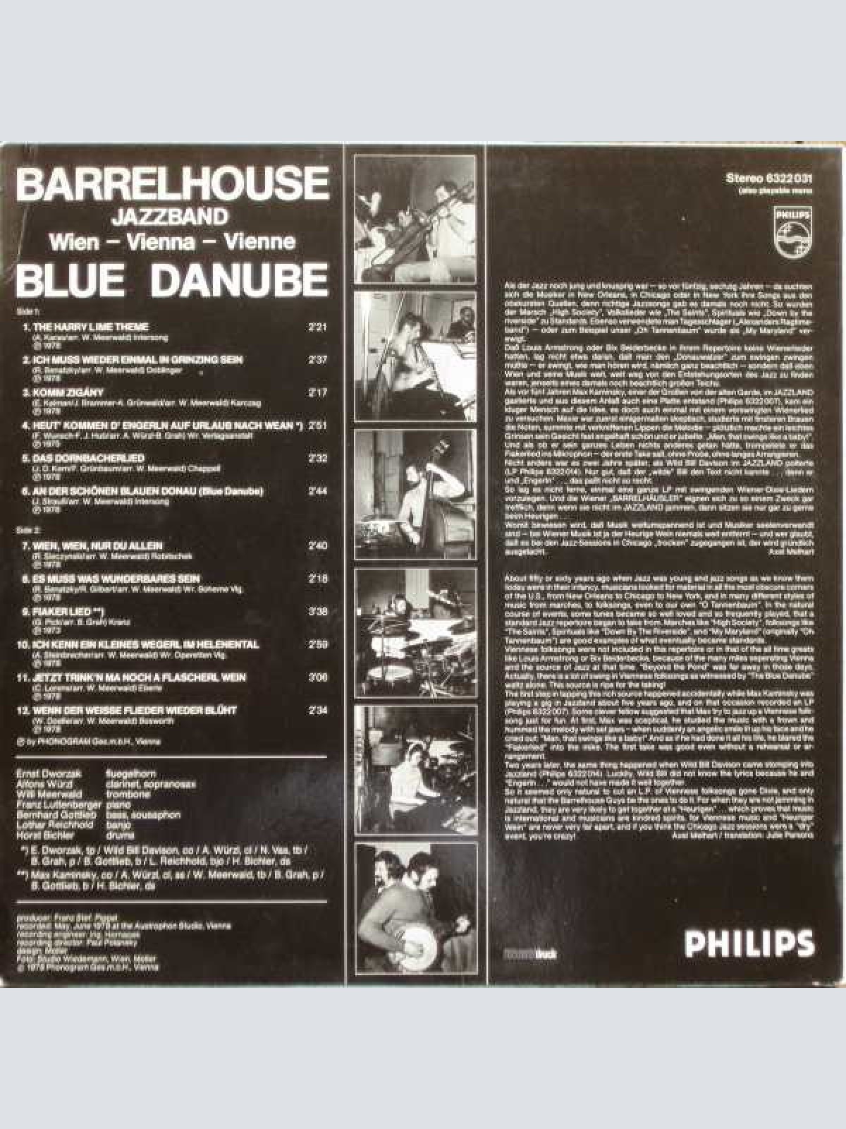 Vinyl / Barrelhouse Jazzband (2) - Blue Danube
