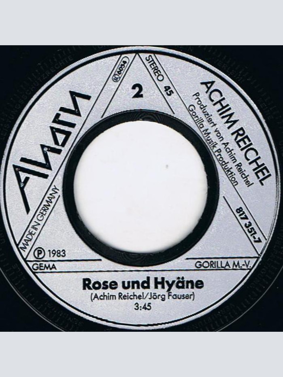 Vinyl / Achim Reichel - Nachtexpress