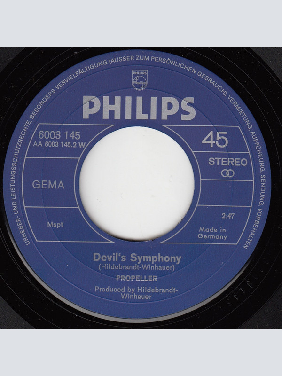 Vinyl / Propeller (6) - Apache Woman