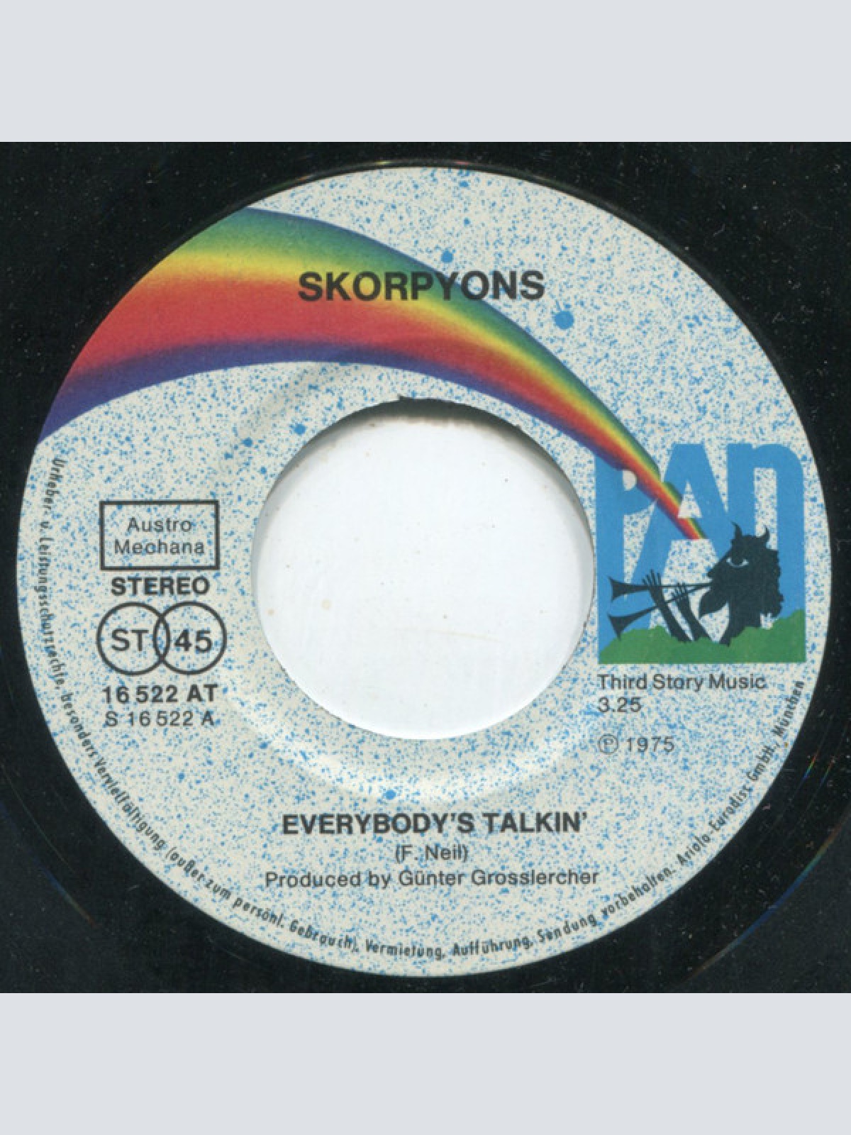 Vinyl / Skorpyons* - Everybody's Talkin'