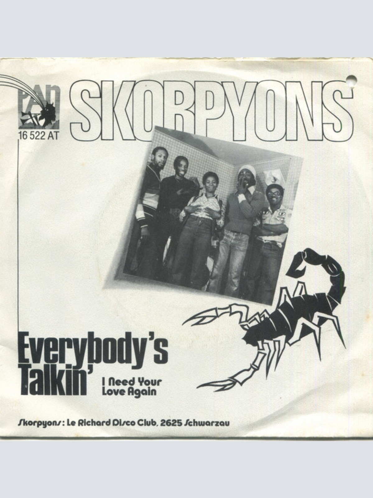 Vinyl / Skorpyons* - Everybody's Talkin'