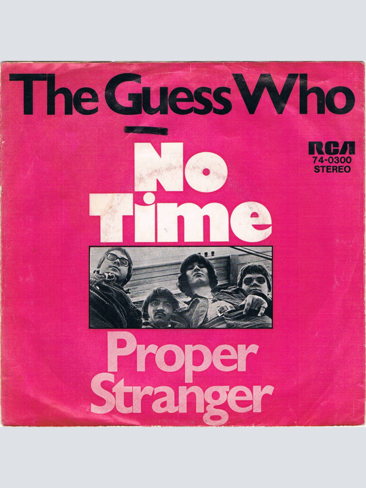 Vinyl / The Guess Who - No Time