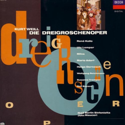 Vinyl / Kurt Weill - RIAS Berlin Sinfonietta*, John Mauceri - Die Dreigroschenoper