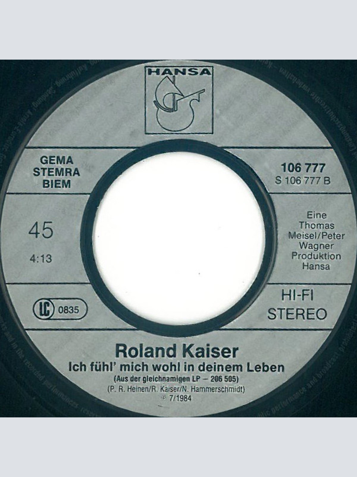 Vinyl / Roland Kaiser - Joana