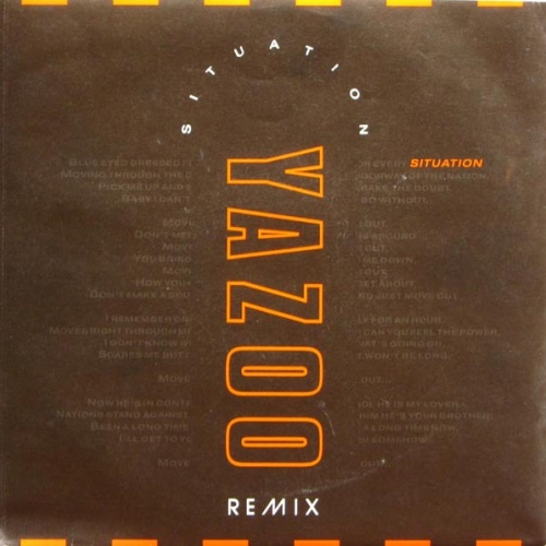 Vinyl / Yazoo - Situation (Remix)