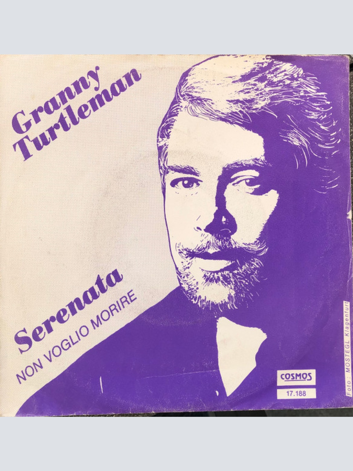 Vinyl / Granny Turtleman - Serenata / Non Voglio Morire