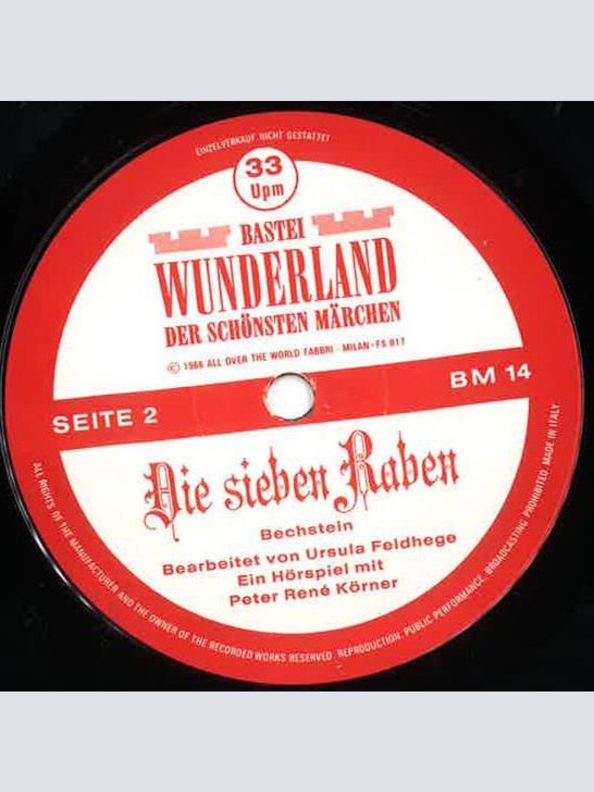Vinyl / Peter René Körner - Die Sieben Raben