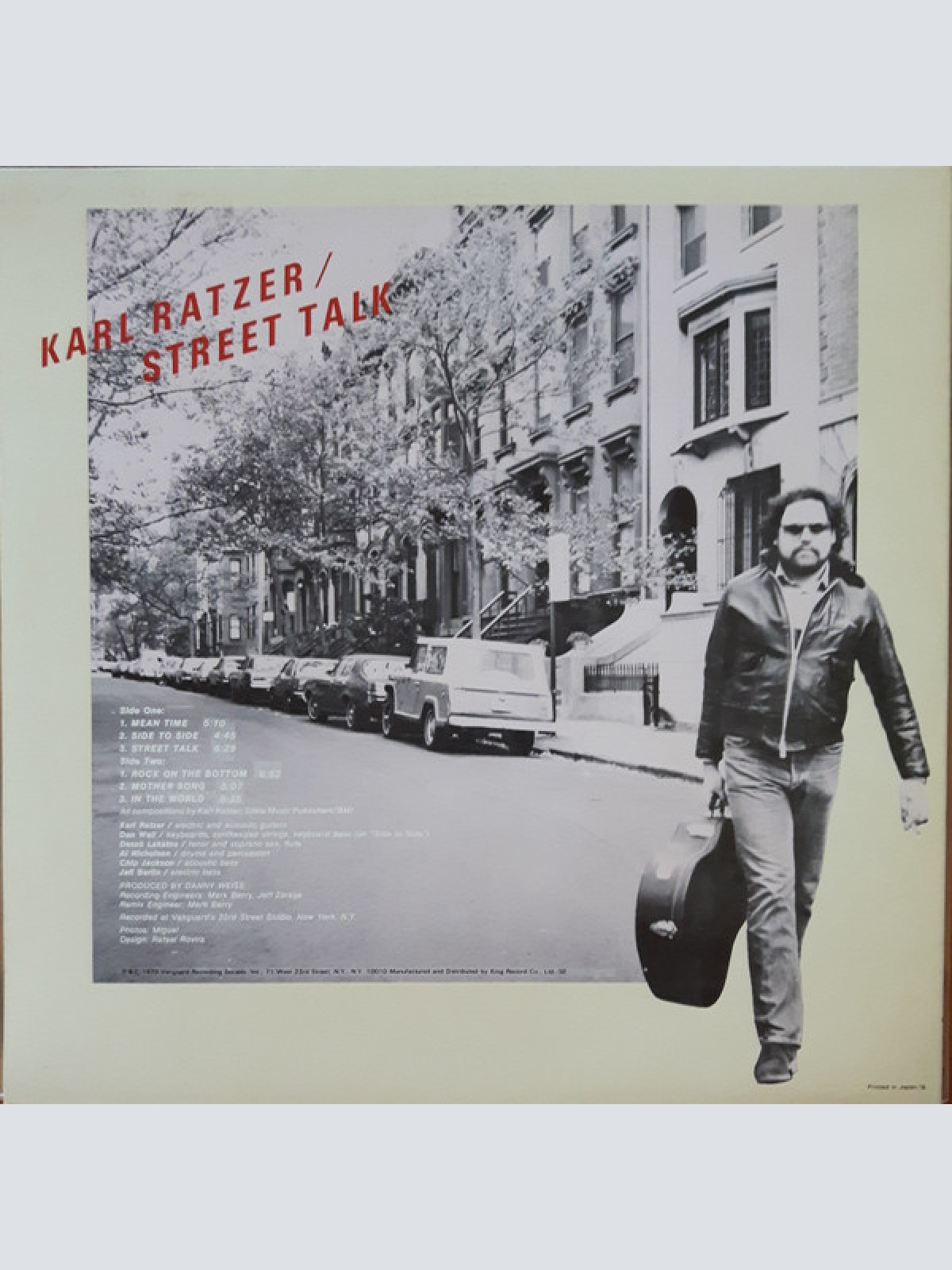 Vinyl / Karl Ratzer - Street Talk